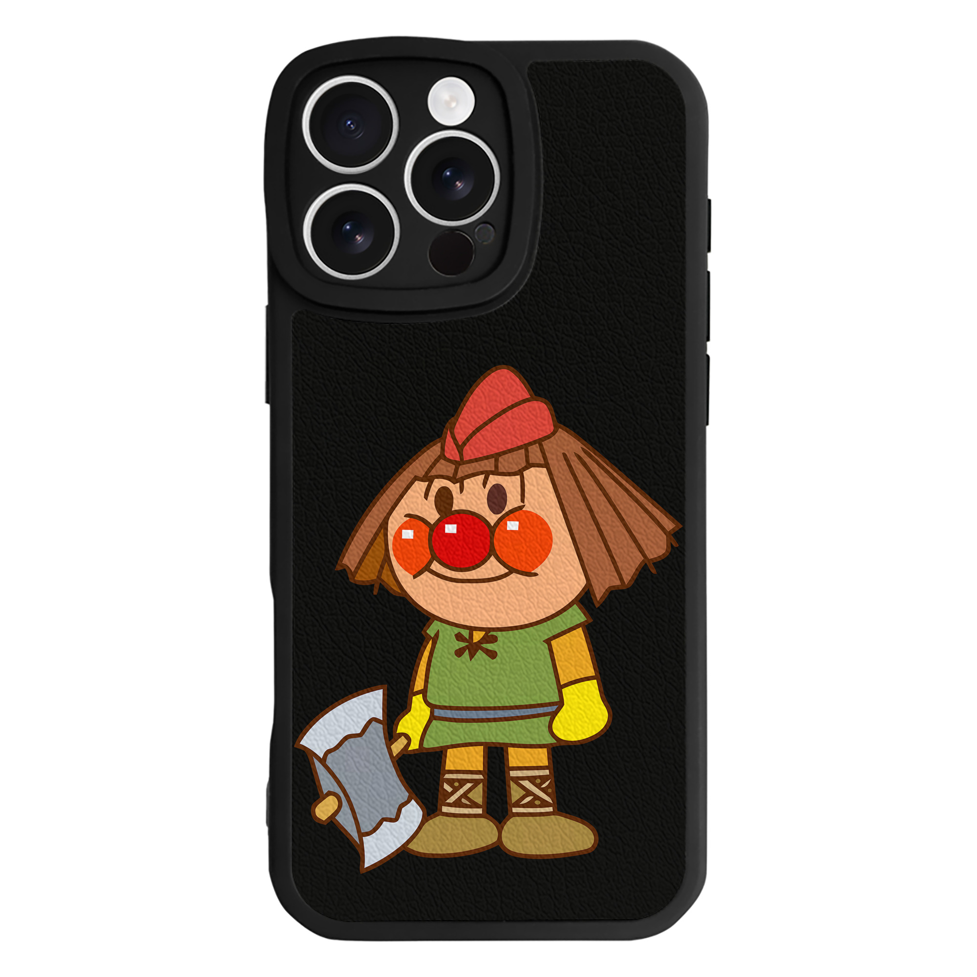 （画像用） アンパンマン Anpanman 【iPhone 16シリーズ対応】シリコンスマホケース（レザー調） 材質：シリコン